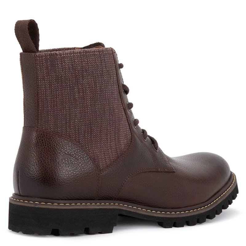 BOTINES CUERO HOMBRE GUANTE CHOCOLATE HELSINKI 35683 - 4