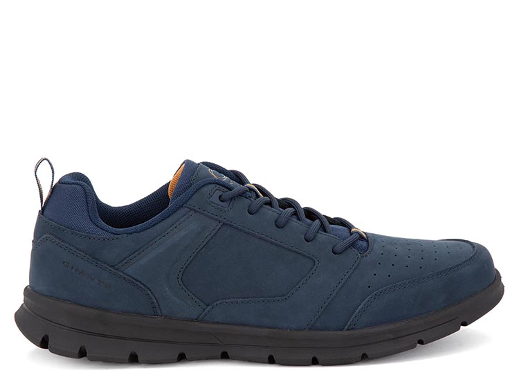 ZAPATOS CUERO HOMBRE GUANTE AZUL MARINO 35607 - 1