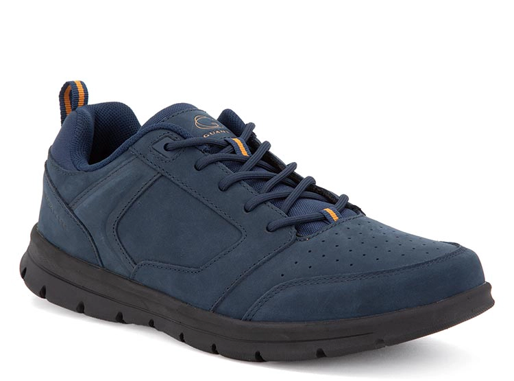 ZAPATOS CUERO HOMBRE GUANTE AZUL MARINO 35607 - 2