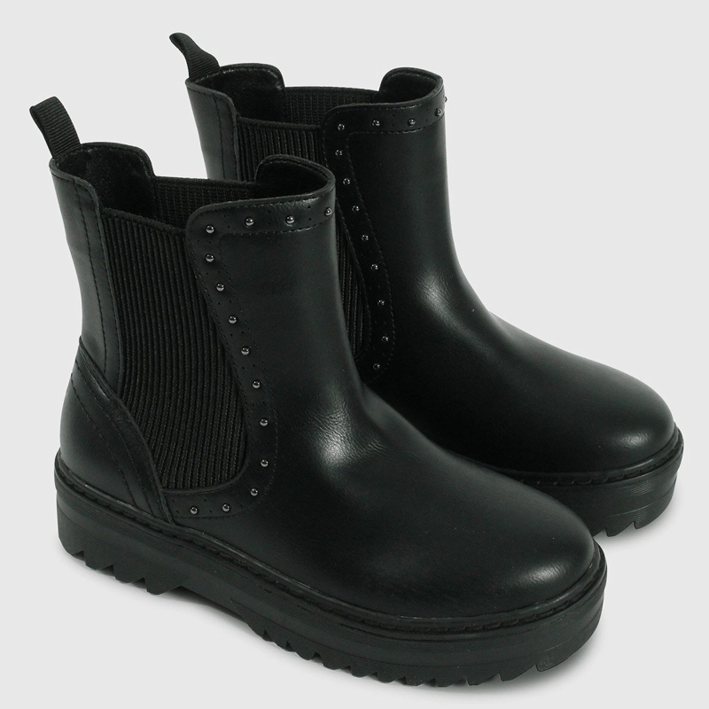BOTINES NIÑA COLLOKY NEGRO KI5240N - 2