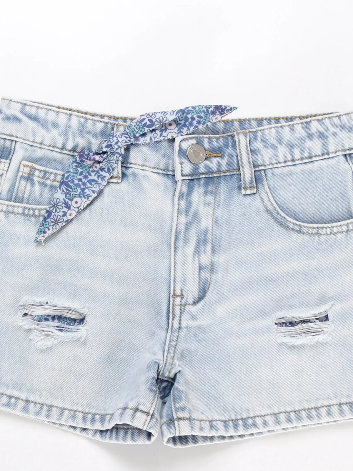 SHORT ALGODÓN NIÑA HARVEST DENIM - 3