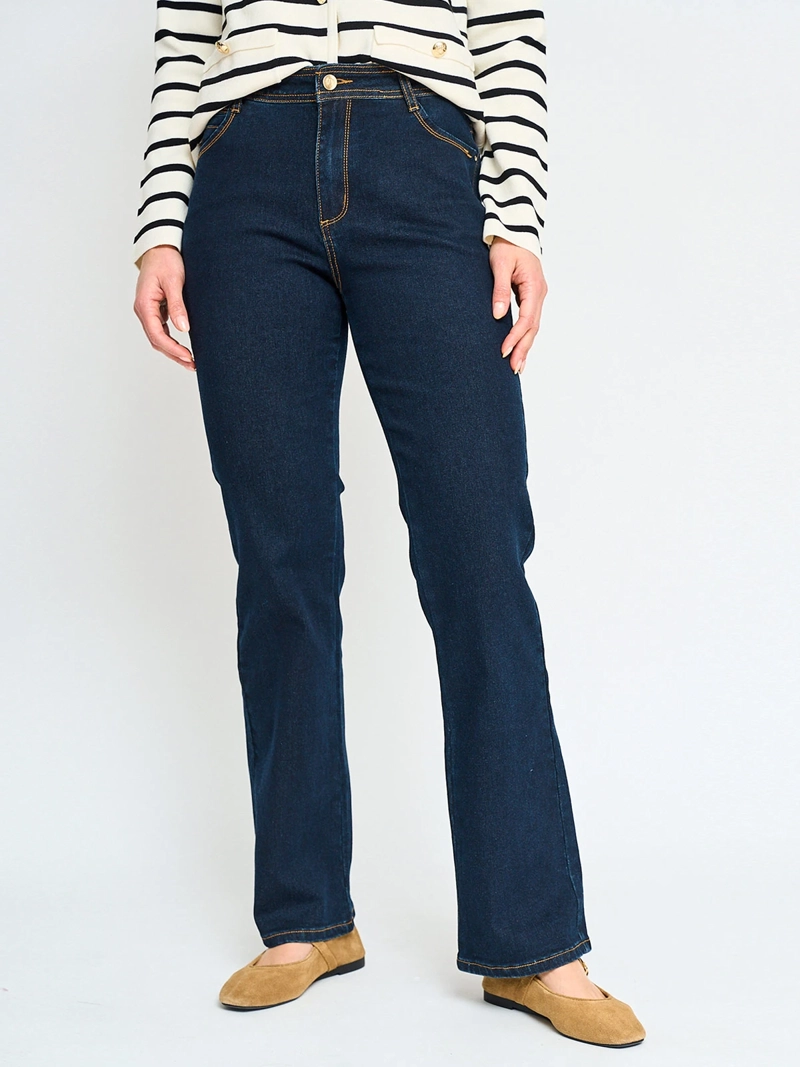 JEANS MUJER CACHAREL RECTO ALGODÓN  - 2