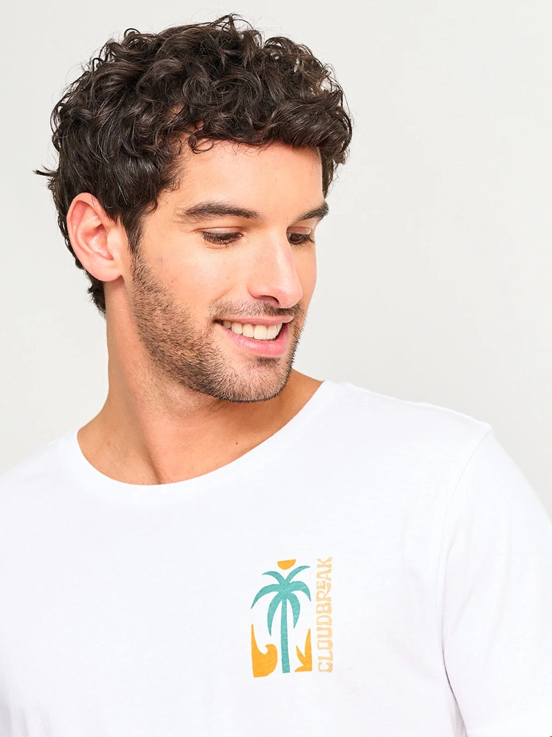 POLERA MANGA CORTA ALGODÓN HOMBRE CLOUDBREAK - 3