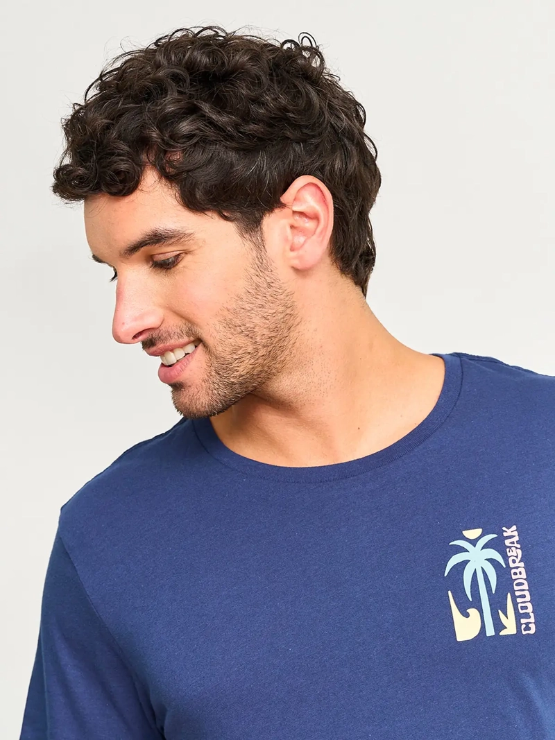 POLERA MANGA CORTA ALGODÓN HOMBRE CLOUDBREAK - 3