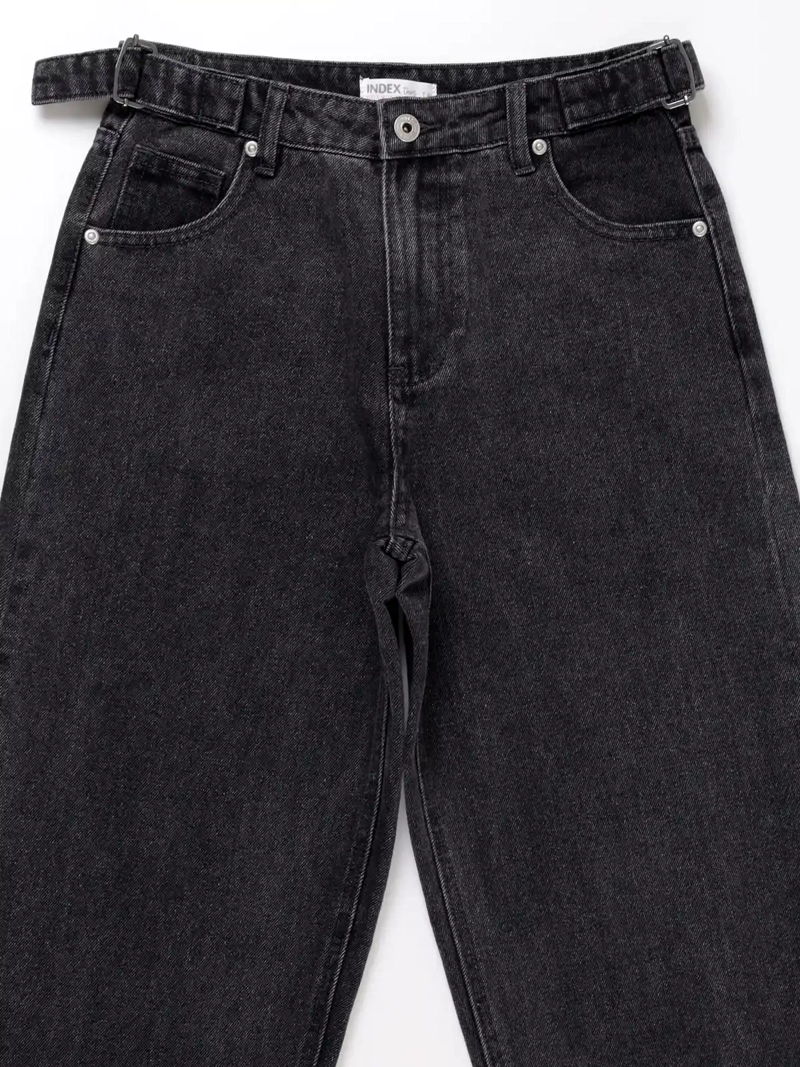 JEANS ALGODÓN BALLOON NIÑA INDEX PRINT - 3