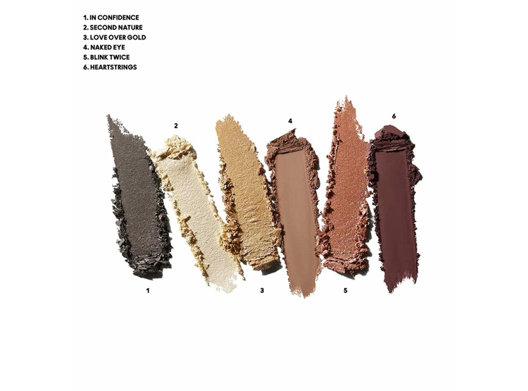 PALETA DE SOMBRAS MAC 6.25 GR CONNECT IN COLOUR EYE SHADOW PALETTE: NUDE BOARD - 11