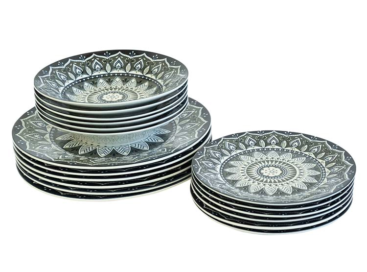 JUEGO DE VAJILLA DORAL GABRIELLE PORCELANA 18PZS - 3
