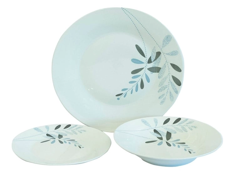 JUEGO DE VAJILLA DORAL ROBERTA PORCELANA 18PZS - 1