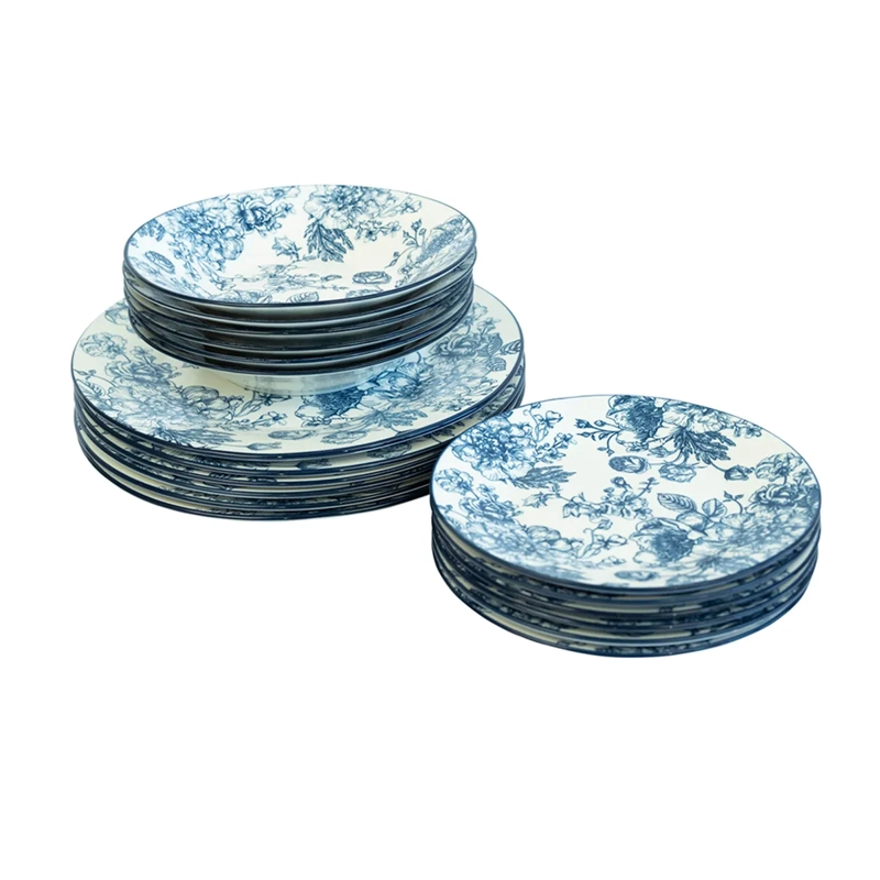 JUEGO DE VAJILLA DORAL PORCELANA STELLA 18 PZS - 2