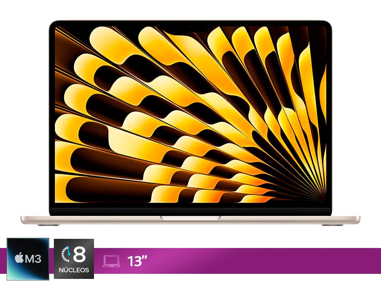 MACBOOK AIR CHIP M3 (CPU 8NUC Y GPU 10NUC) 24GB 512GB 13.6