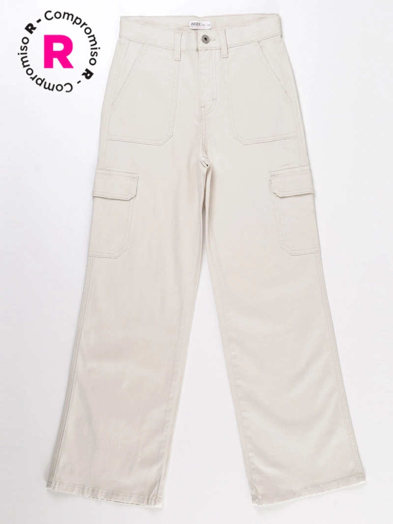 PANTALÓN NIÑA INDEX CARGO - 1