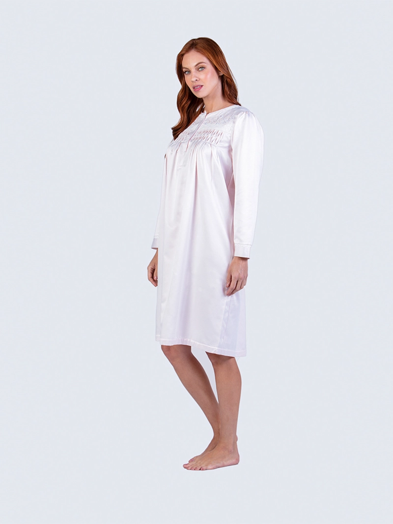 CAMISA MUJER LADY GENNY SATINADA OI2025 K-671 - 2
