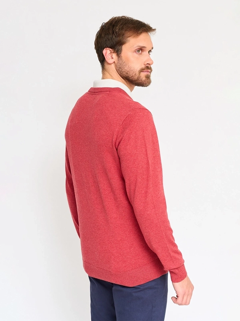 SWEATER ALGODÓN HOMBRE KENNETH STEVENS CUELLO EN V - 2