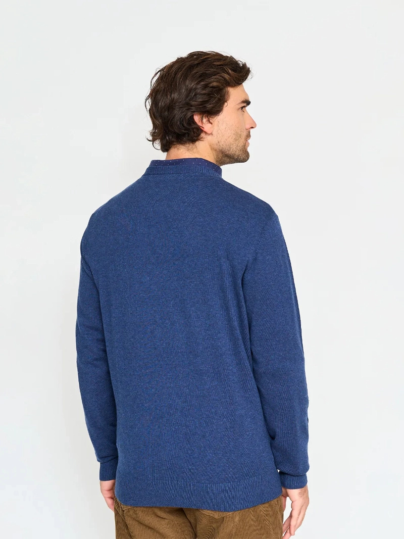 SWEATER ALGODÓN HOMBRE KENNETH STEVENS CUELLO REDONDO - 2