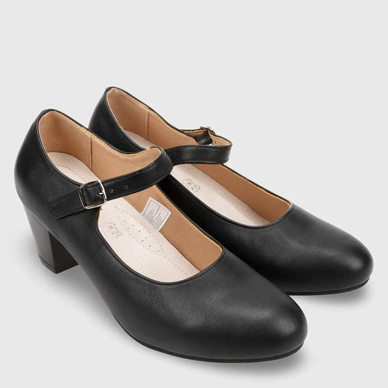 ZAPATOS MUJER BRIGITTE NAUX NEGRO CUECA - 2