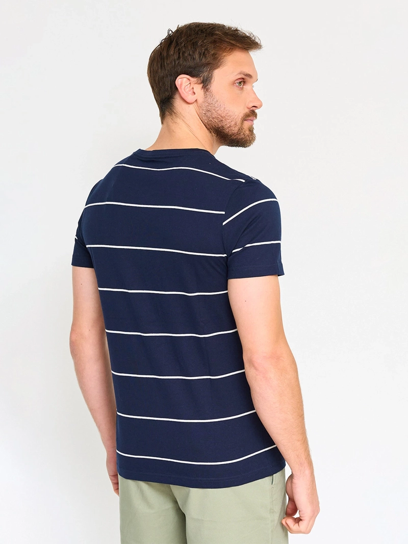 POLERA ALGODÓN HOMBRE KENNETH STEVENS CUELLO REDONDO - 2