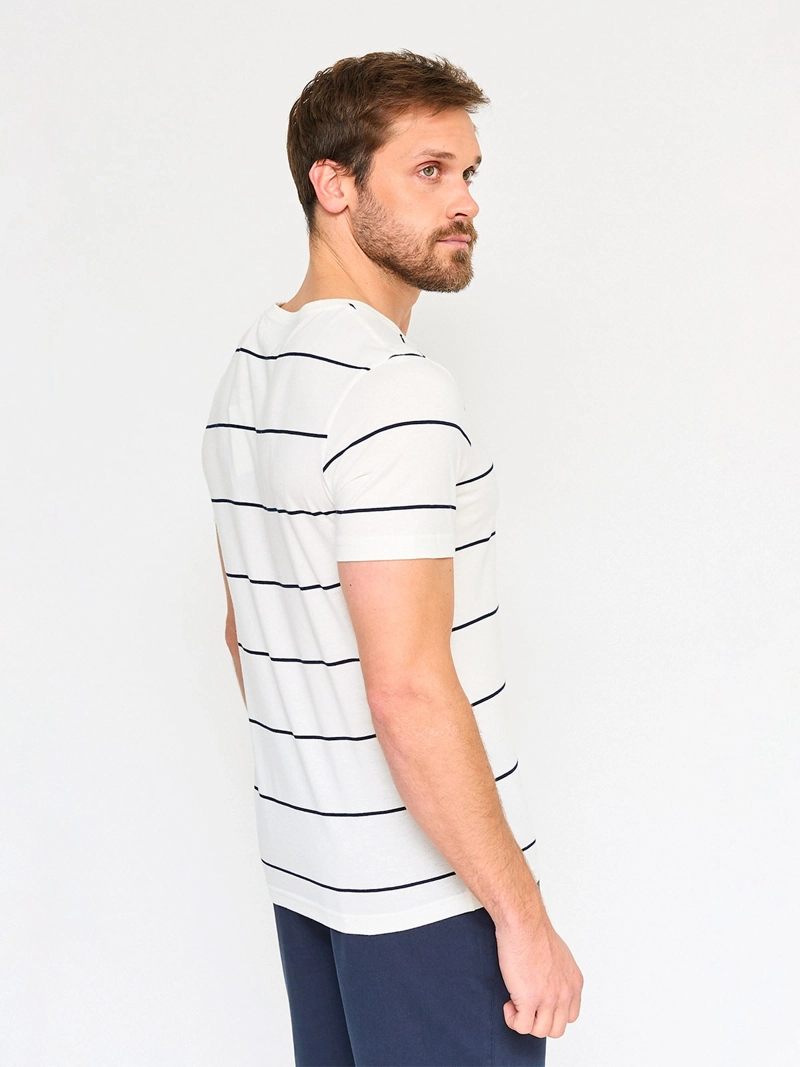 POLERA ALGODÓN HOMBRE KENNETH STEVENS CUELLO REDONDO - 2