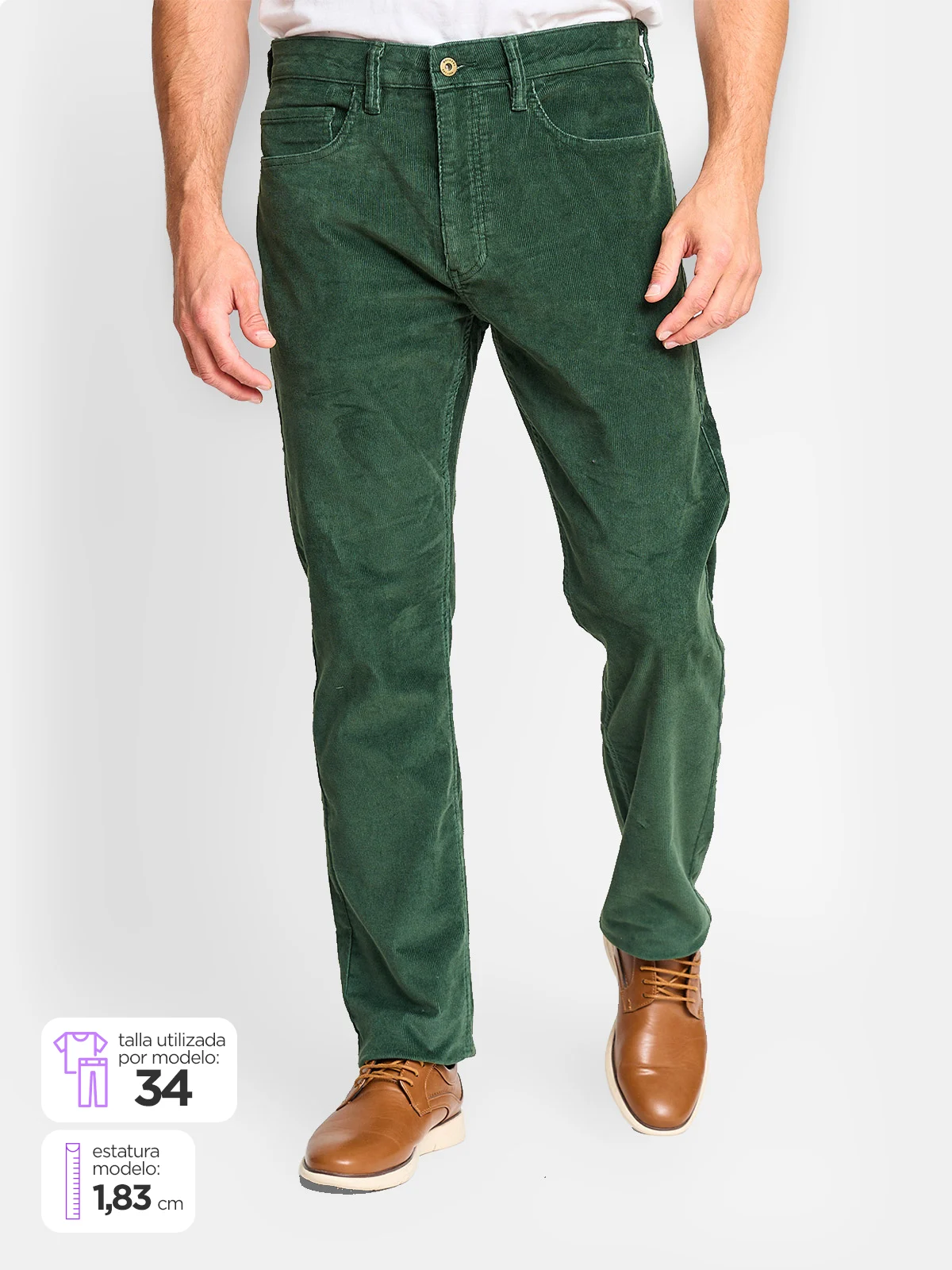 PANTALÓN HOMBRE DOCKERS COTELÉ - 1