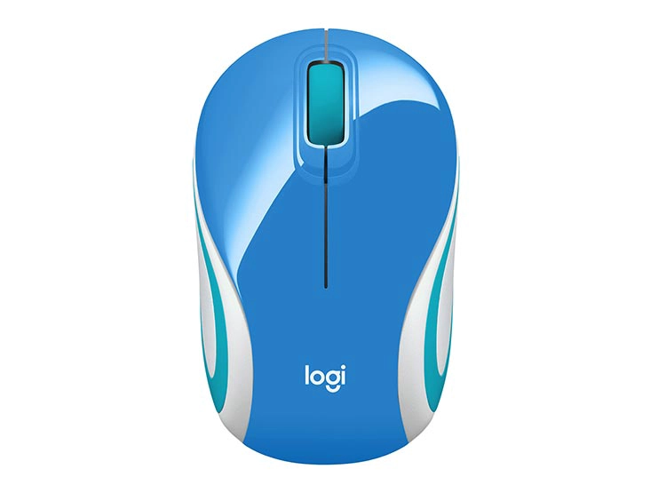 MOUSE INALÁMBRICO LOGITECH M187 AZUL