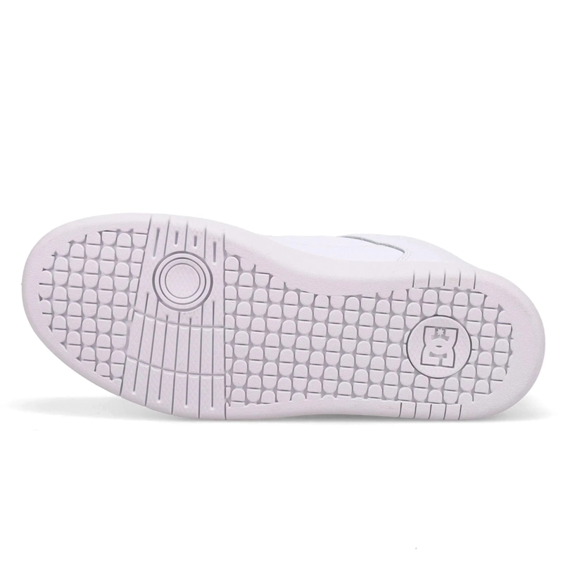 ZAPATILLAS MUJER DC SHOES URBANAS BLANCO MANTECA 4 MID CUERO - 6