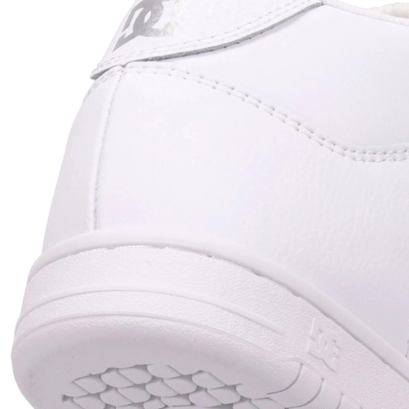 ZAPATILLAS MUJER DC SHOES URBANAS BLANCO MANTECA 4 MID CUERO - 8