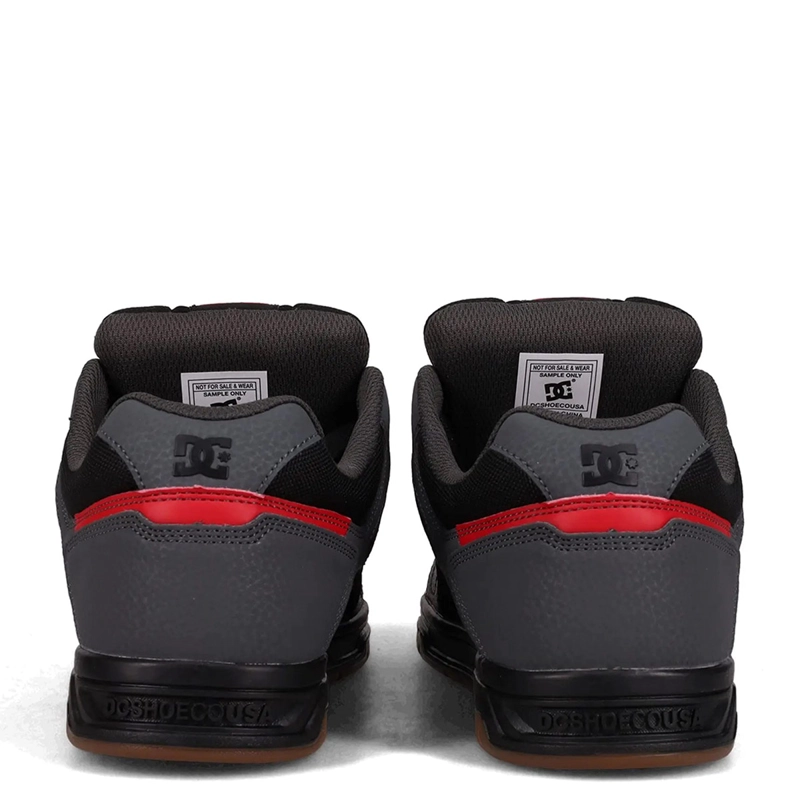 ZAPATILLAS HOMBRE DC SHOES URBANAS NEGRO STAG CUERO - 5