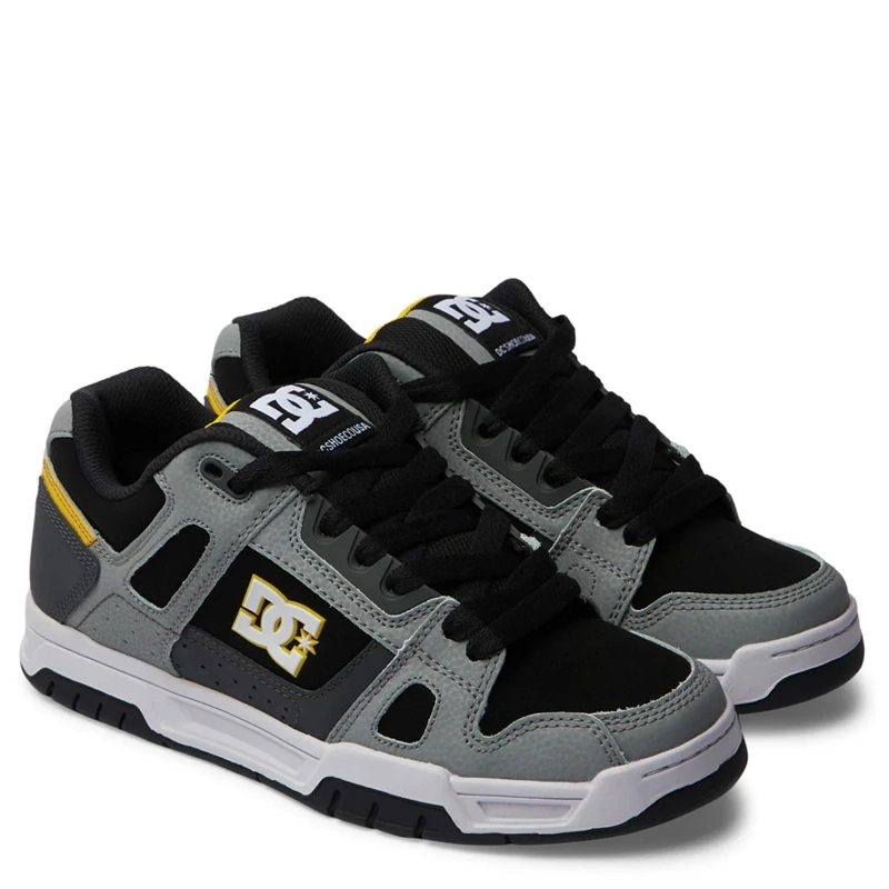 ZAPATILLAS HOMBRE DC SHOES URBANAS GRIS STAG GY1 CUERO - 2