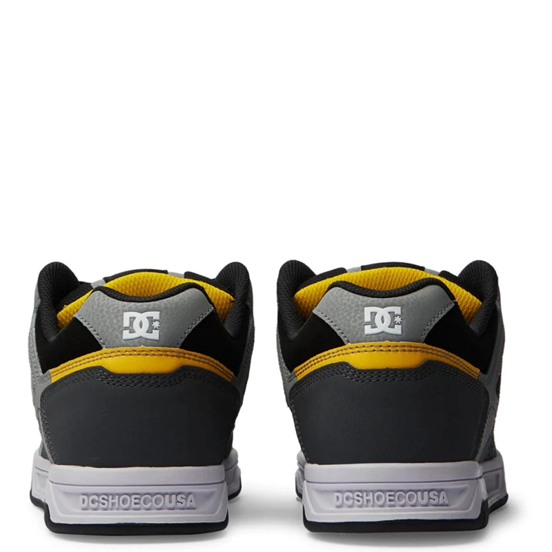 ZAPATILLAS HOMBRE DC SHOES URBANAS GRIS STAG GY1 CUERO - 5