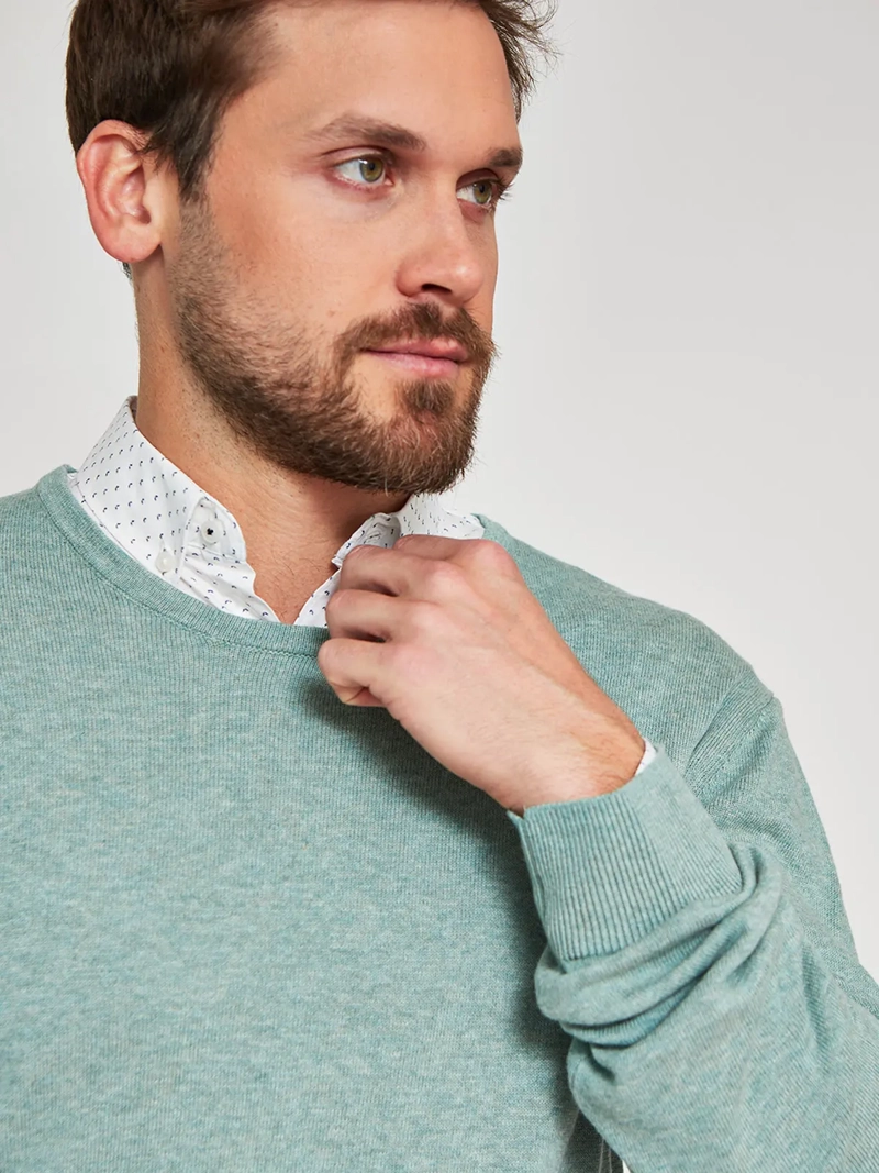 SWEATER ALGODÓN HOMBRE REGATTA CUELLO REDONDO - 3