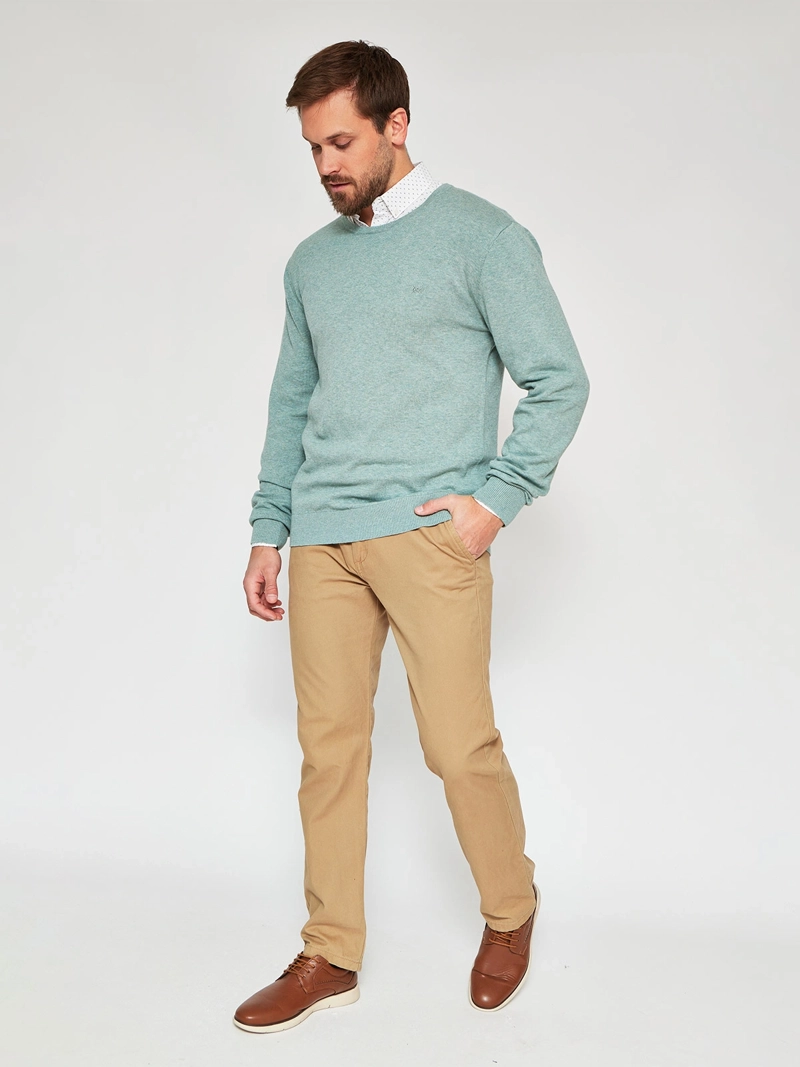 SWEATER ALGODÓN HOMBRE REGATTA CUELLO REDONDO - 4
