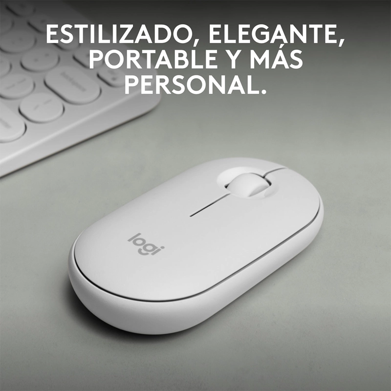 MOUSE INALÁMBRICO LOGITECH 2 M350 BLANCO - 2