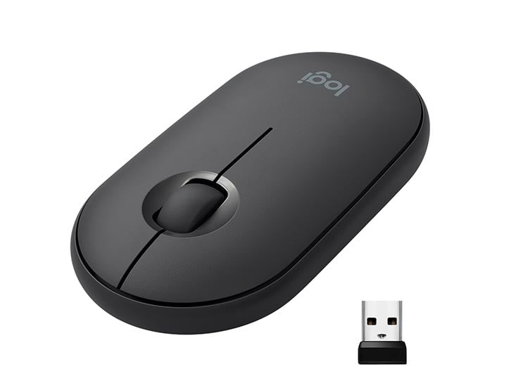 MOUSE INALÁMBRICO LOGITECH 2 M350 GRAFITO - 1