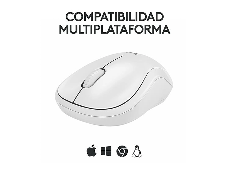 MOUSE INALÁMBRICO LOGITECH M240 NEGRO - 6