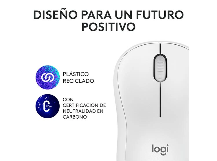 MOUSE INALÁMBRICO LOGITECH M240 NEGRO - 8