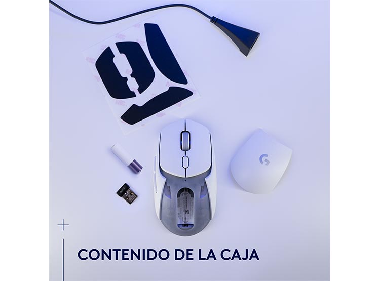 MOUSE INALÁMBRICO LOGITECH G309 LIGHTSPEED BLANCO - 9