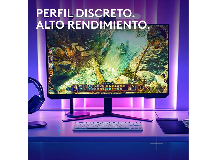 TECLADO WINDOWS MAC OS INALÁMBRICO LOGITECH G515 GRIS - 2