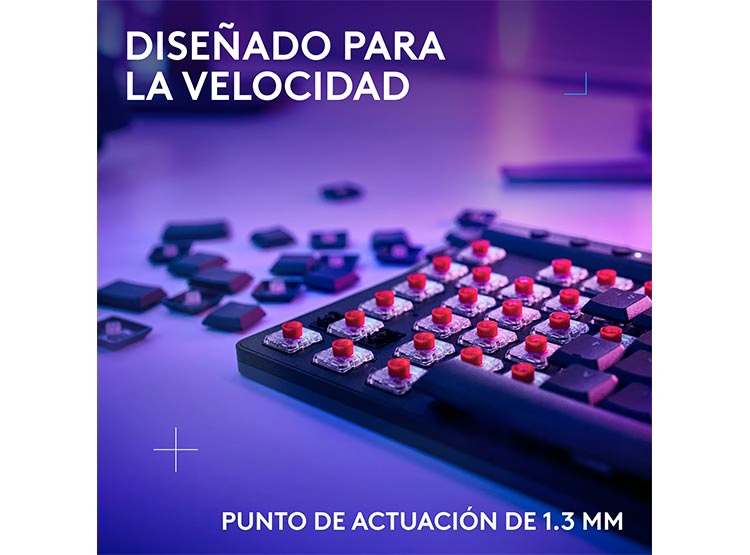 TECLADO WINDOWS MAC OS INALÁMBRICO LOGITECH G515 NEGRO - 3