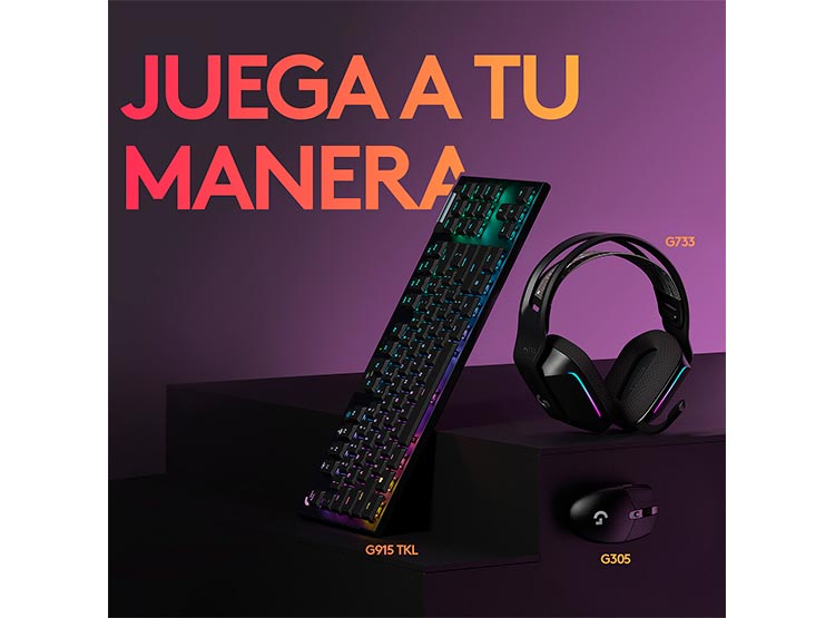MOUSE INALÁMBRICO LOGITECH G305 LIGHTSPEED NEGRO - 8