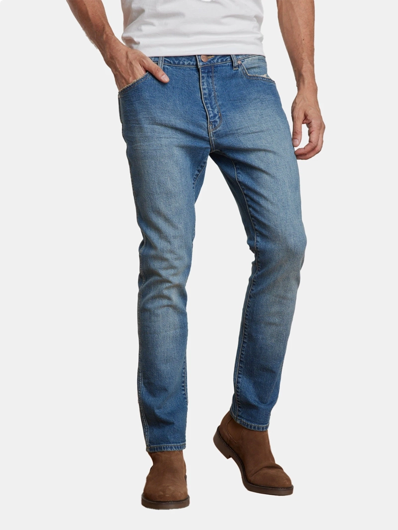 JEANS HOMBRE WRANGLER AZUL LARSTONI - 1