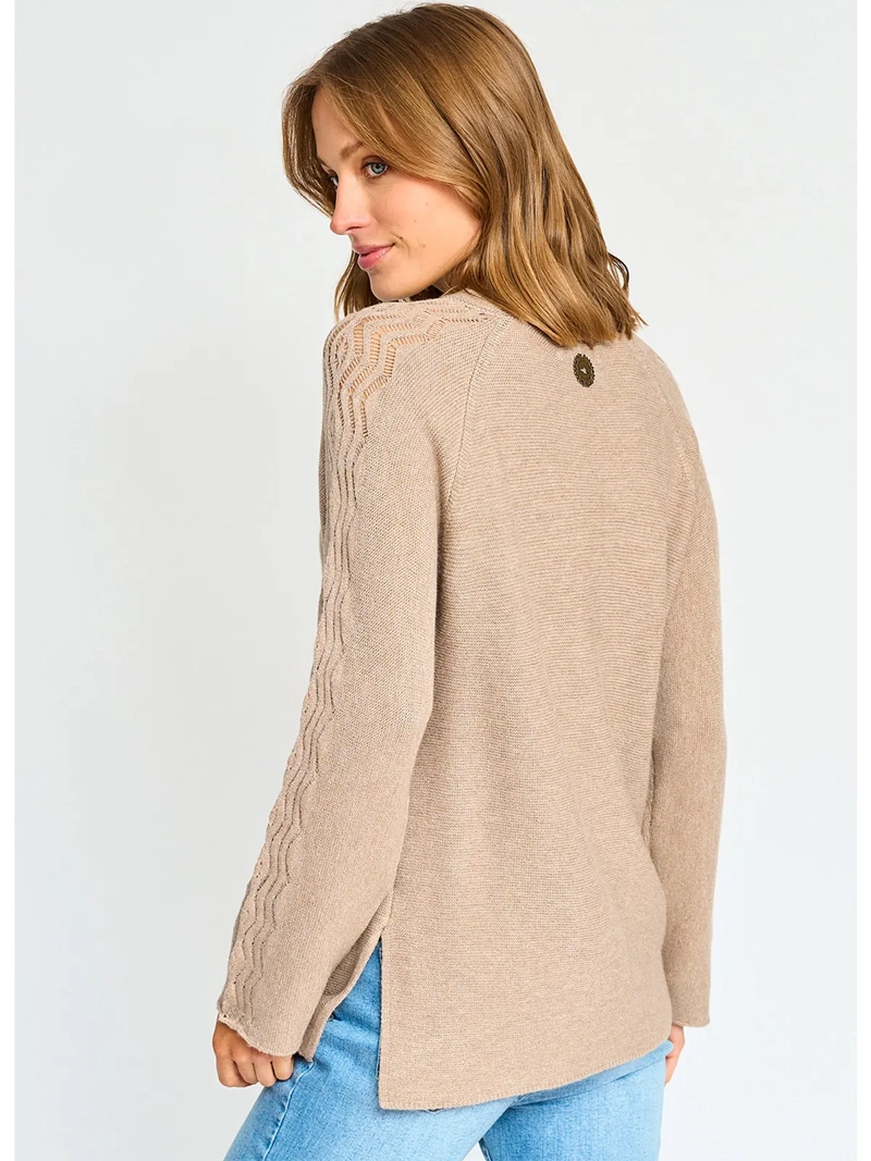 SWEATER MUJER TATIENNE LISO - 2