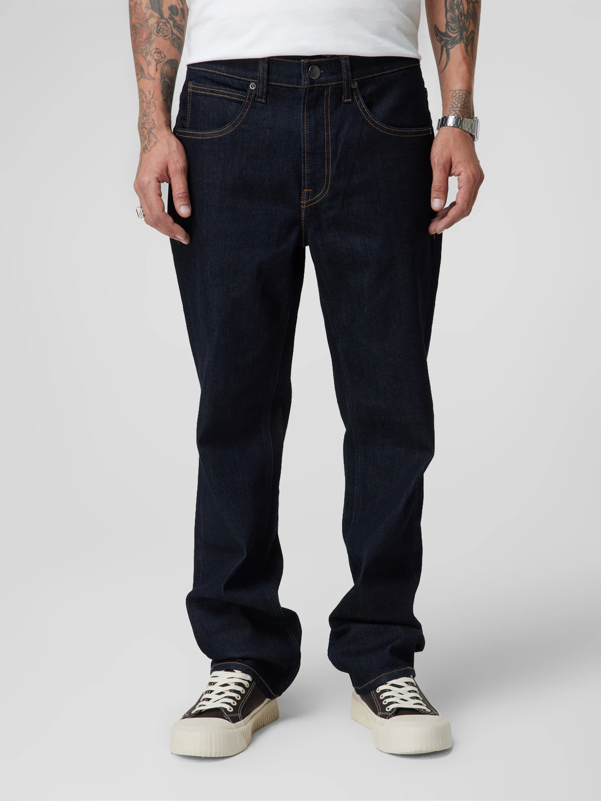 JEANS HOMBRE LEE AZUL MARINO BROOKLYN - 1