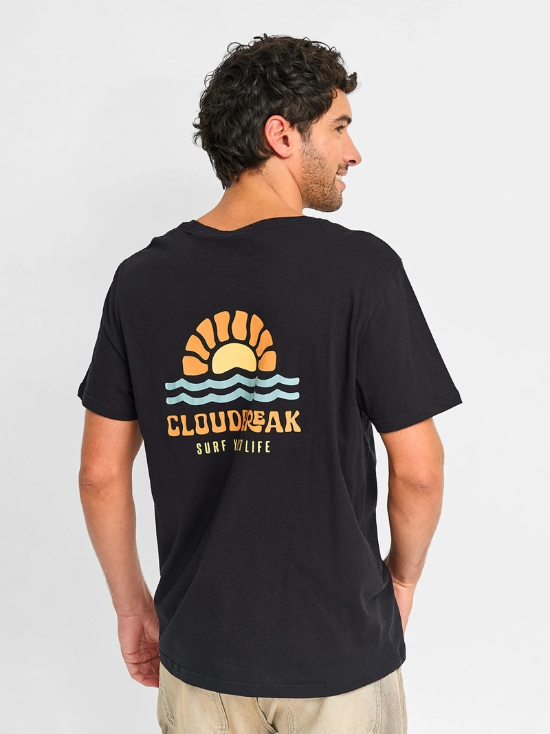 POLERA MANGA CORTA ALGODÓN HOMBRE CLOUDBREAK DAMESA - 2