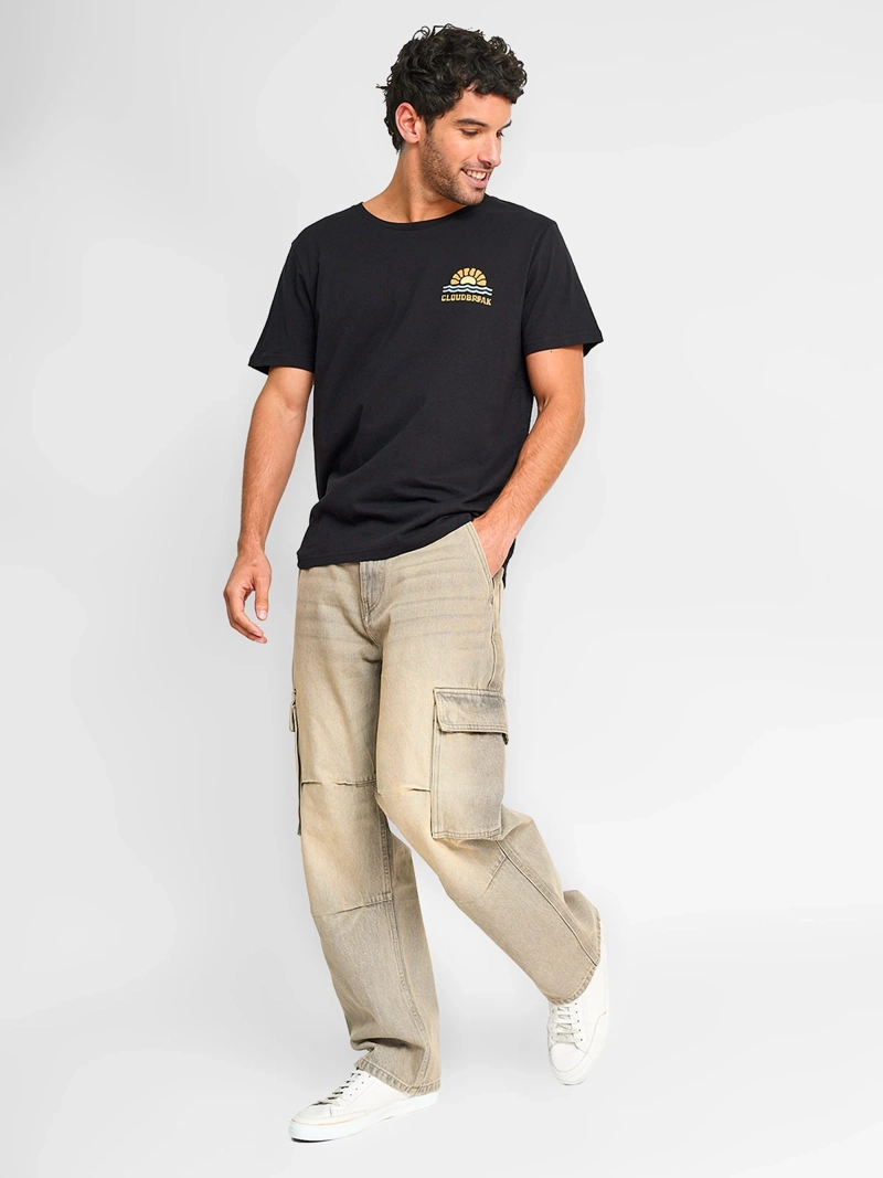 POLERA MANGA CORTA ALGODÓN HOMBRE CLOUDBREAK DAMESA - 4