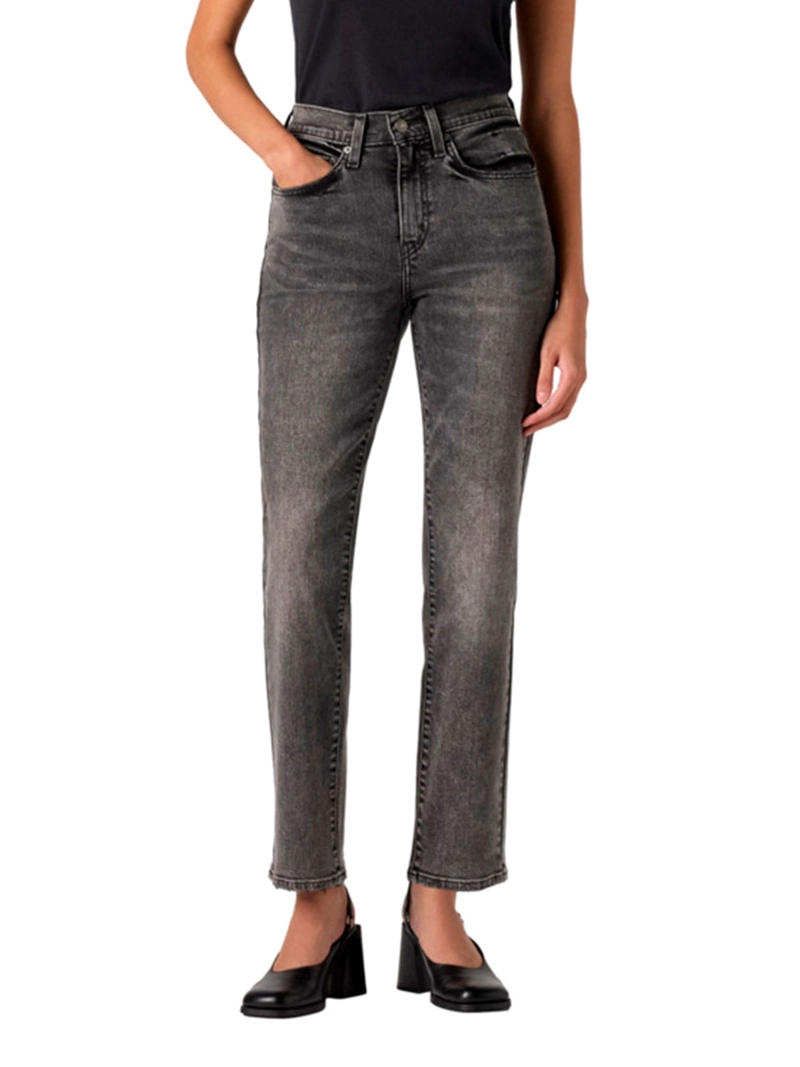 JEANS MUJER LEVI'S ALGODÓN 724 HIGH RISE STRAIGHT - 2