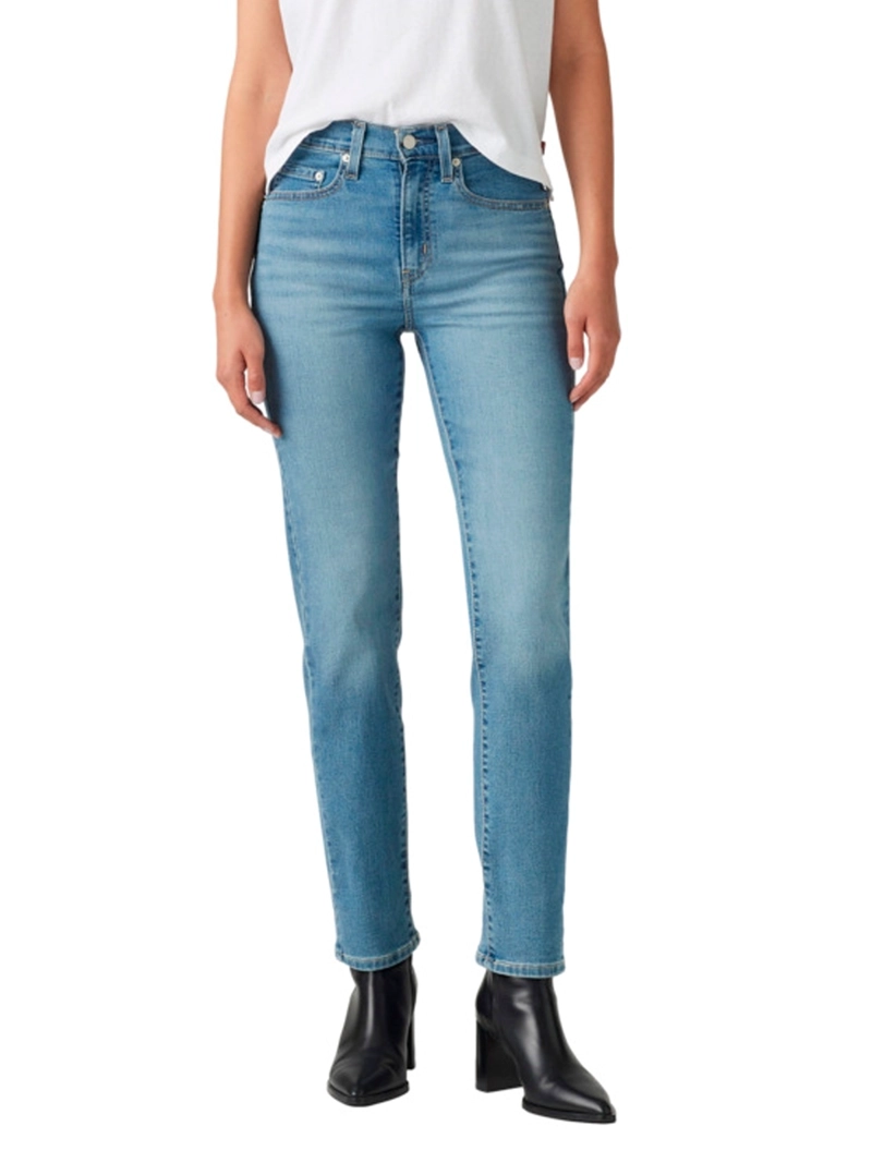 JEANS MUJER LEVI'S ALGODÓN 724 HIGH RISE STRAIGHT - 2