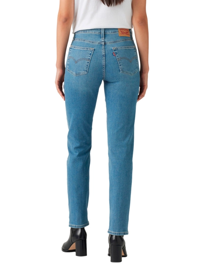 JEANS MUJER LEVI'S ALGODÓN 724 HIGH RISE STRAIGHT - 4