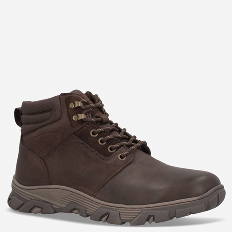 BOTINES CUERO HOMBRE CARDINALE CAFÉ SANCY - 3