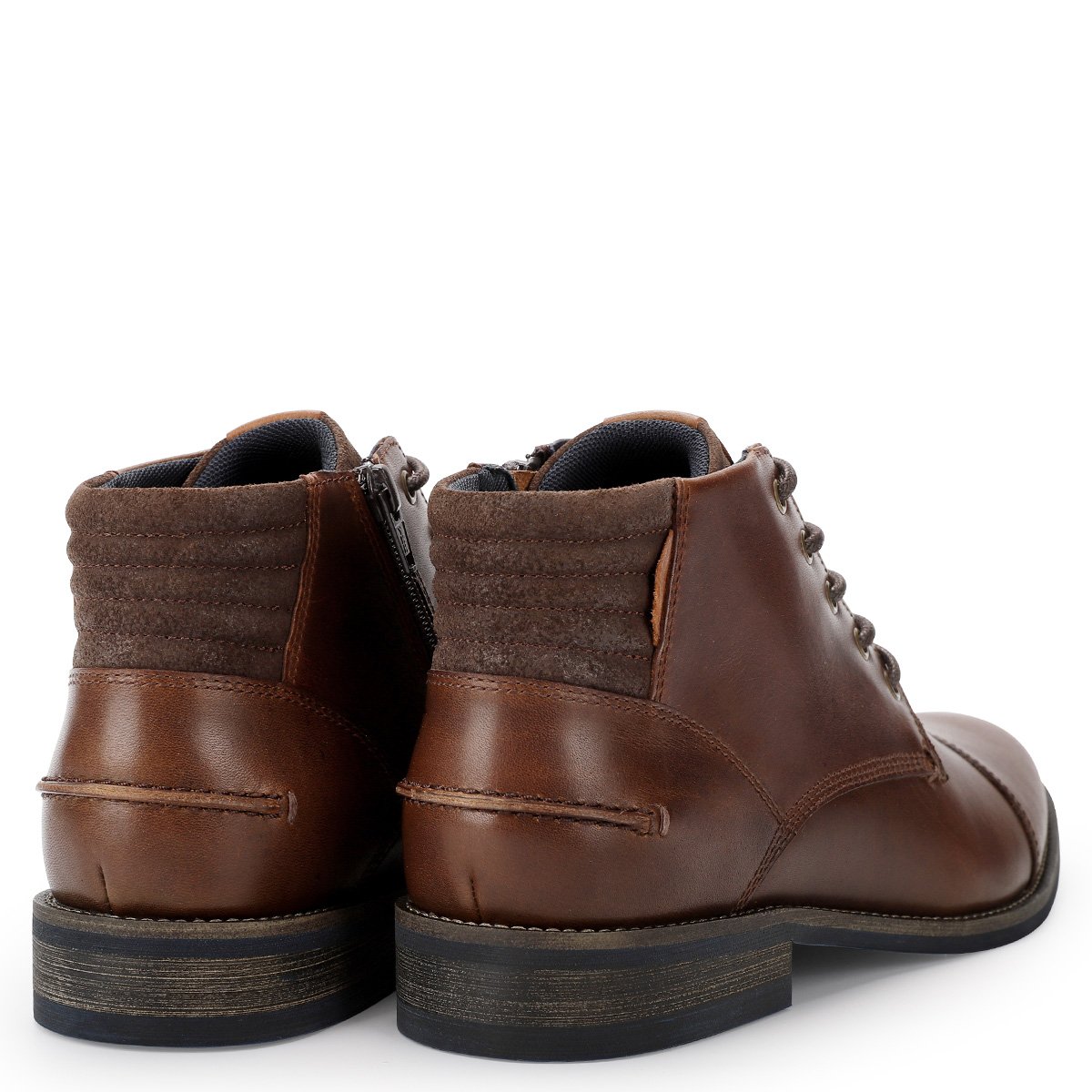 BOTINES CUERO HOMBRE CARDINALE CAFÉ DENIZEN - 5