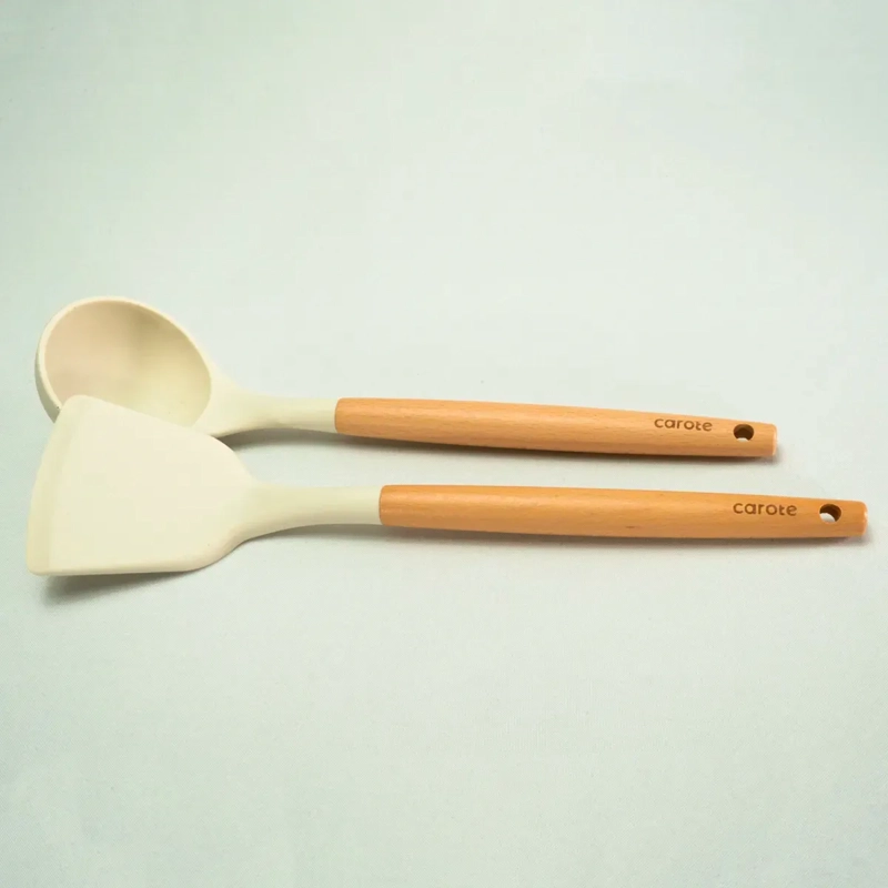 BATERÍA DE COCINA CAROTE 11 PZS BLANCO CREMA - 7