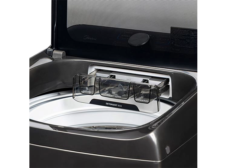 LAVADORA CARGA SUPERIOR MIDEA MA512W160/T-CL 16KG GRAFITO - 7
